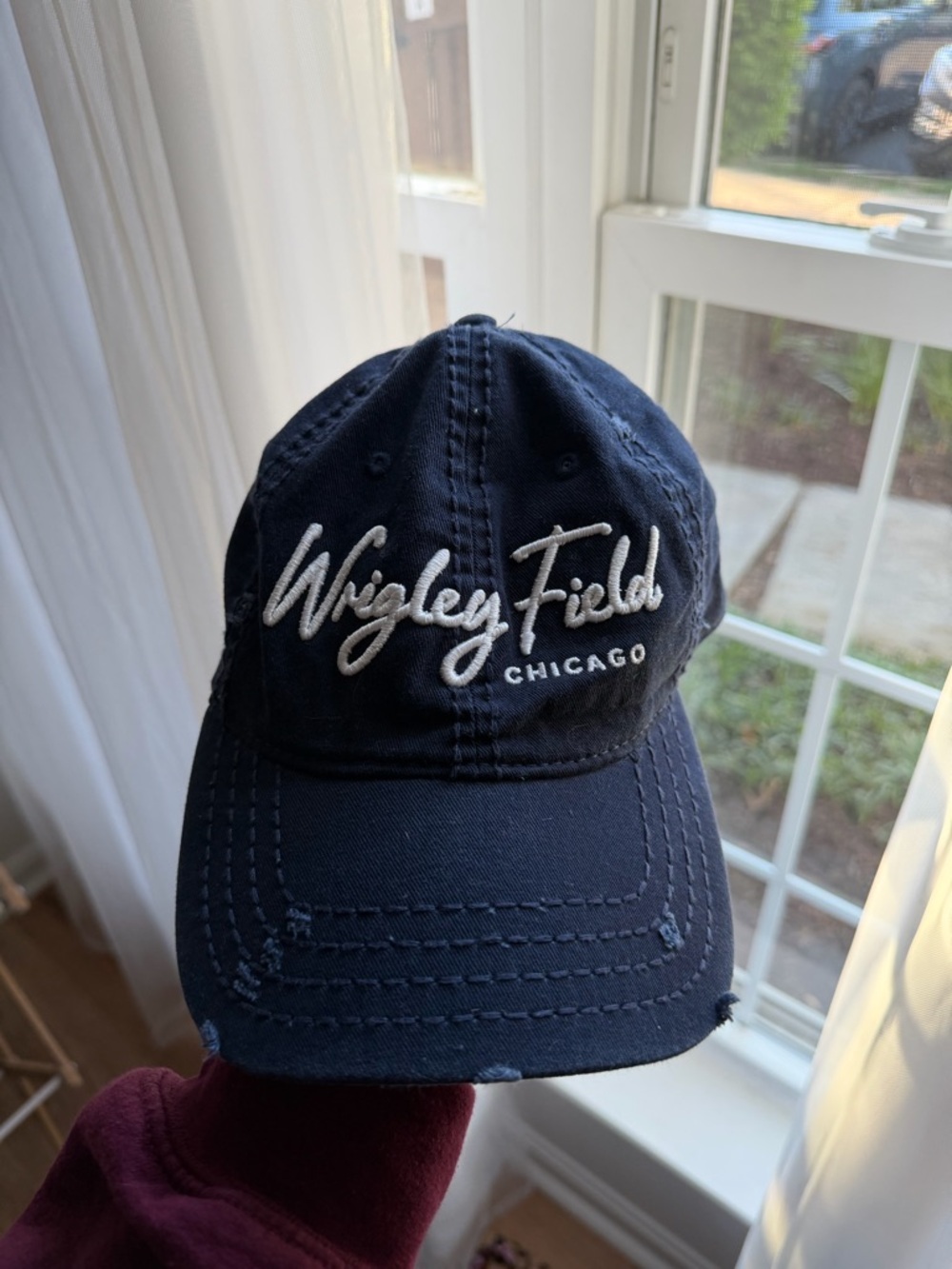 Wrigley Field Chicago Navy Baseball Cap